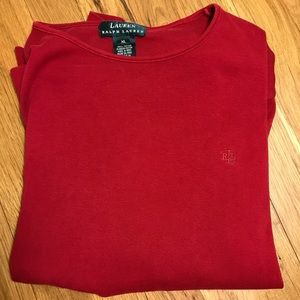 Vintage Ralph Lauren Red Long Sleeves